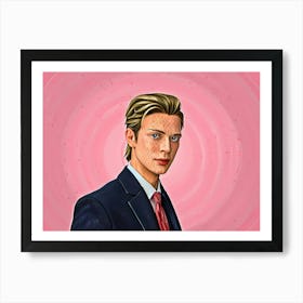 Portrait Of A Young Man Art Print