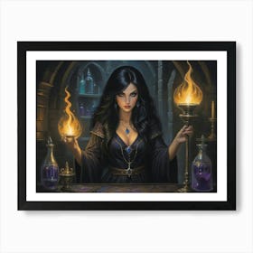 Fortune Teller Art Print