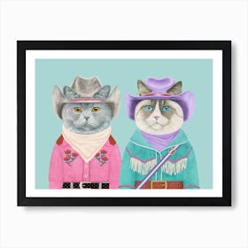 Cowboy Cats 2 Poster