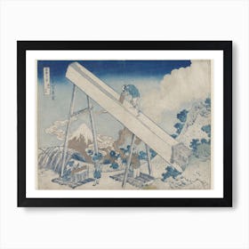 In The Mountains Of Tōtōmi Province (1830–1833), Katsushika Hokusai Art Print