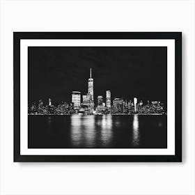 Nyc New York Skyline City Buildings Art Print