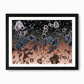 Abstraction An Explosion On Mars 1 Art Print