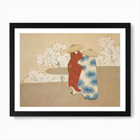 Birds From Momoyogusa –Flowers Of A Hundred Generations, Kamisaka Sekka (25) Art Print