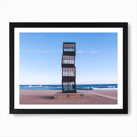 Beach Tower In Barcelona, Spain Art Print