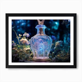 Fairytale Perfume Bottle Art Print