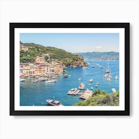 Portofino Landscape Art Print