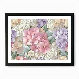 Hydrangeas 1 Art Print