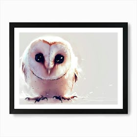 Barn Owl 14 Art Print