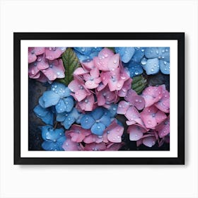 Hydrangeas 32 Art Print