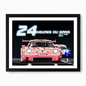 Le Mans 2018 2 Art Print