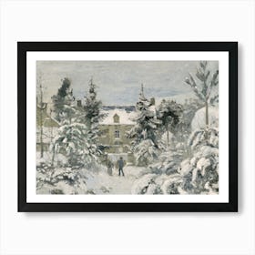 Vintage Winter Home Art Print