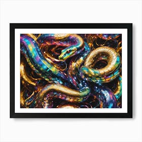 Snakes 1 Art Print