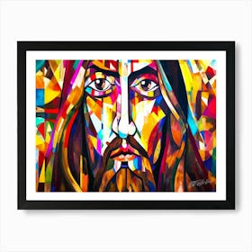 Jesus Face - Easter Jesus Art Print