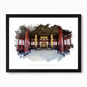 Hall Of Central Harmony, Forbidden City & Dongcheng Central, Beijing Art Print