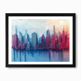 New York City Skyline Art Print