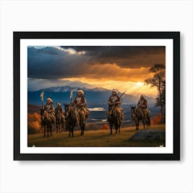 Img Indian Group 9aa Art Print