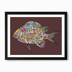 Colorful Fish Art Print