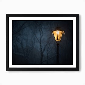 The Frozen Lamp Art Print