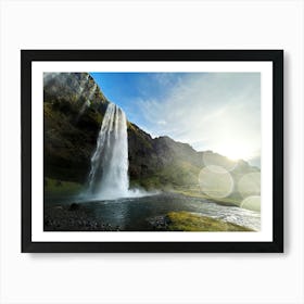 Seljalandsfoss Waterfall Art Print