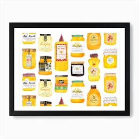 All The Honeys Art Print