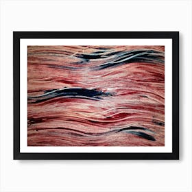 Red White And Blue Art Print