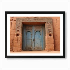 Door Of Egypt Art Print