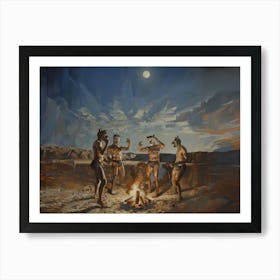 Boys Night Out 1 Fy H Art Print