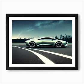 Lamborghini Concept Car 1 Art Print