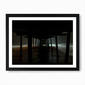 Night Pier Art Print