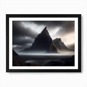 Iceland Landscape Art Print