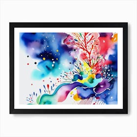 Watercolor Painting 1 Art Print