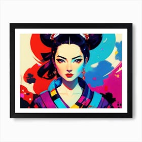 Geisha 128 Art Print