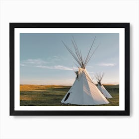 Tipi Art Print