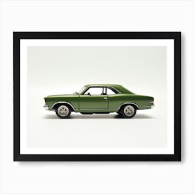 Toy Car 68 Chevy Nova Green Art Print