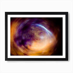 Abstract Background Blur Color Spin Pattern 1 Poster