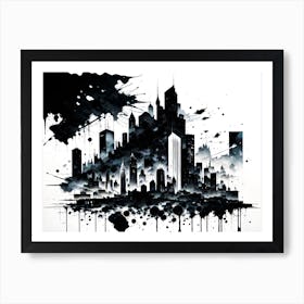 Cityscape 61 Art Print