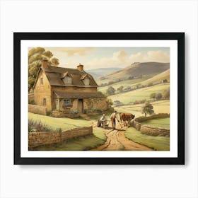 Country Cottage 5 Art Print