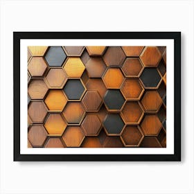 Wooden Wall Art Print