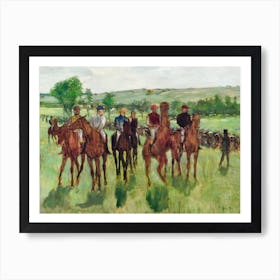 The Riders, Edgar Degas Art Print