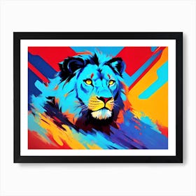 Lion 10 Art Print