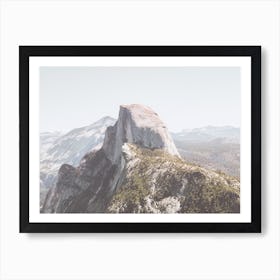 Half Dome Mountain Art Print