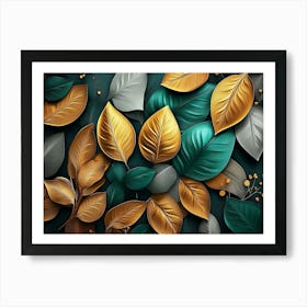 Autumn Leaves 10 Art Print