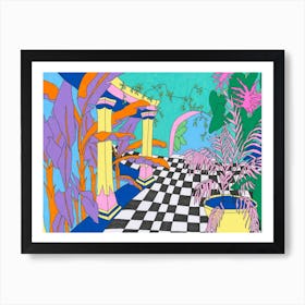 Magical Garden Art Print