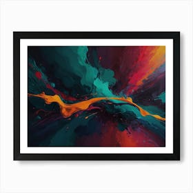 Abstract Painting 13 Art Print