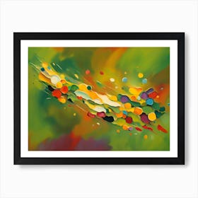 Abstract Painting 42 Art Print