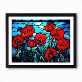 Poppy Flower Remembrance - Poppies Art Print