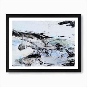 Abstract Painting Seas Art Print