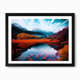 Autumn In The Mountains 7 Art Print