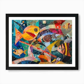 Fish In The Sea 1 Art Print