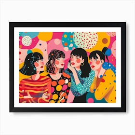 Girls Art Print